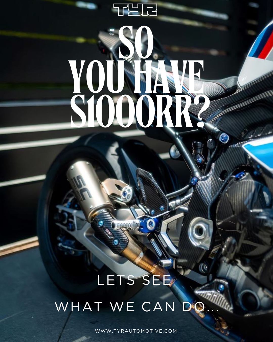 Take your BMW S1000RR to the next level 🔥